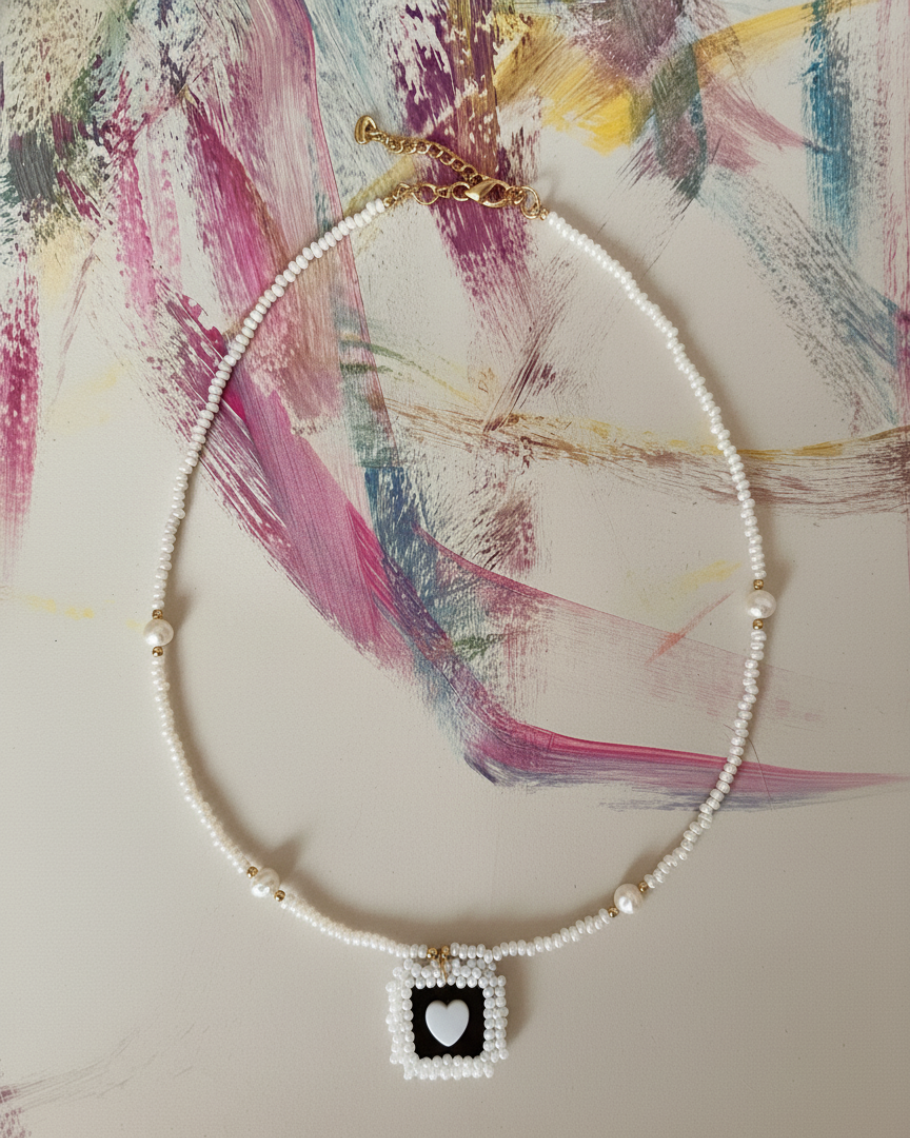 Beaded choker