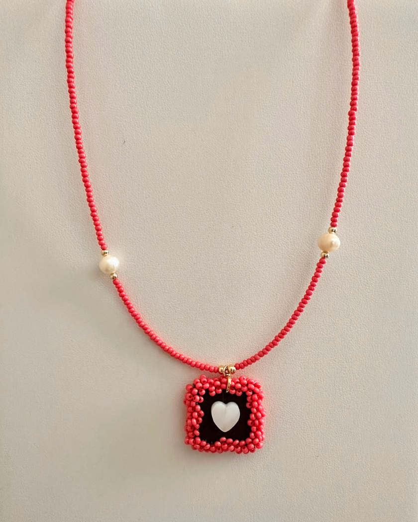 Beaded choker