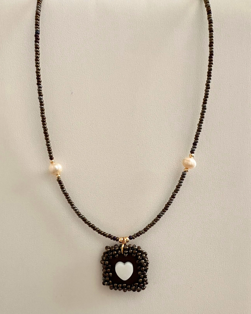Beaded choker