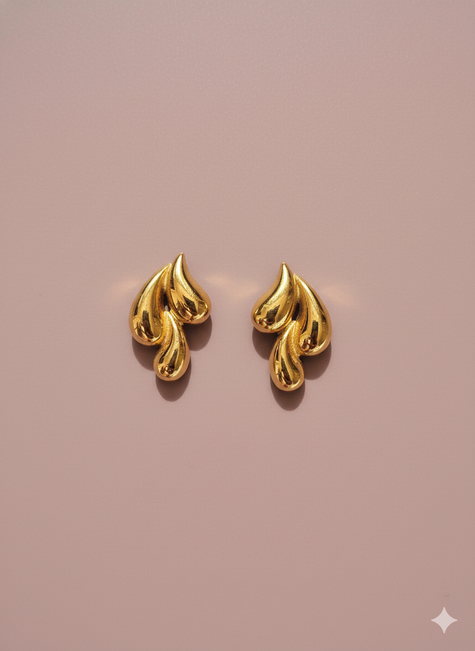 Aretes en Gota