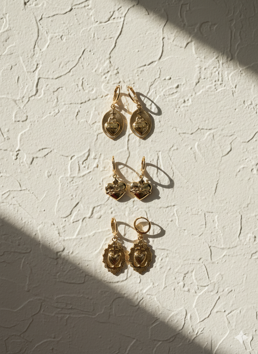 Aretes Milagro Chapa