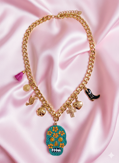 Collar Dia de Muertos